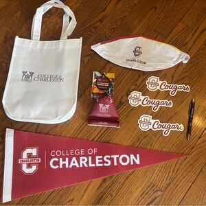 College of Charleston Pennant and Merch Bundle